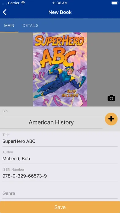 Classroom Library Manager Screenshots