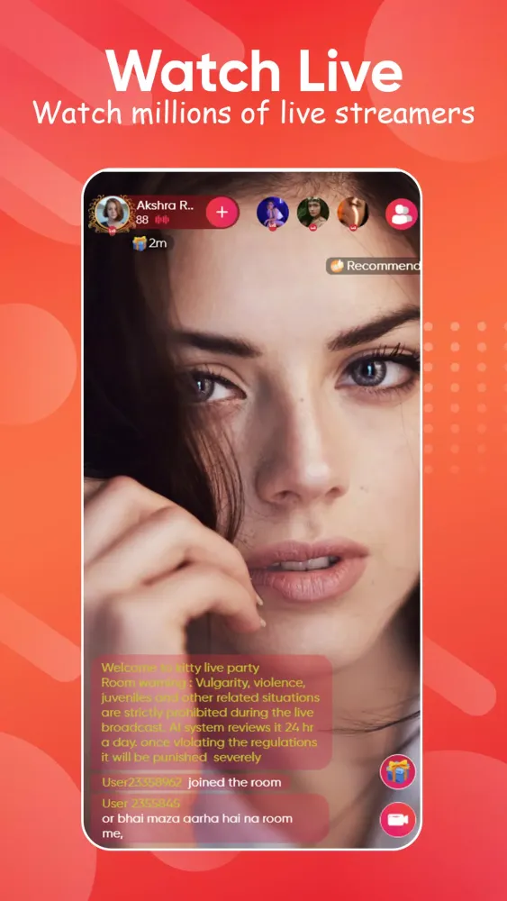 Capturas de pantalla de ZeepLive Lite - Live & Party