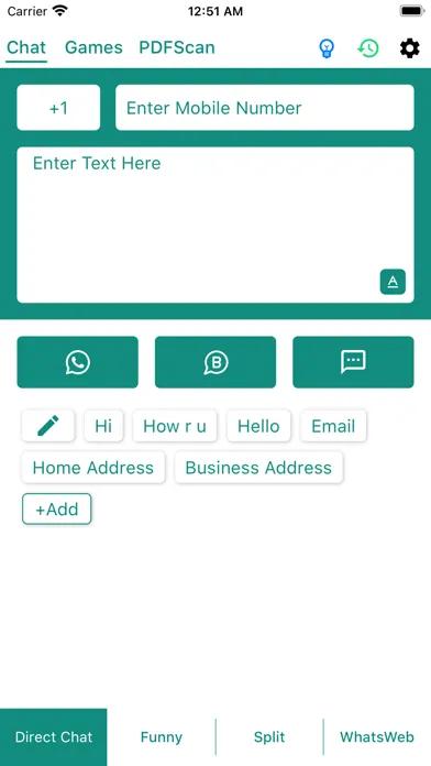 Whats Direct Chat - Whats Wab Screenshots