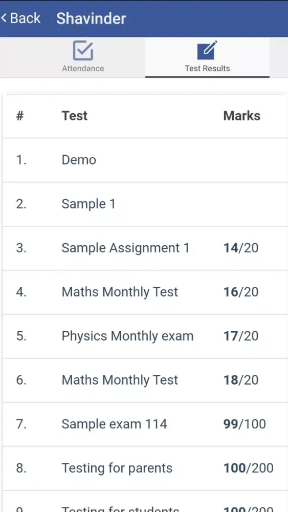 Parent App of Icon School of Excellence Screenshots