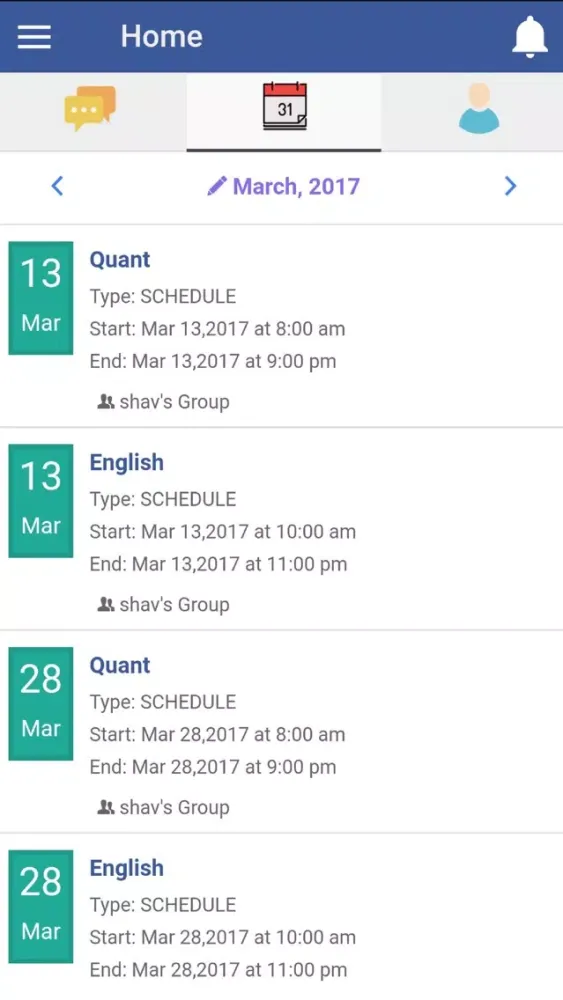 Parent App of Icon School of Excellence Screenshots