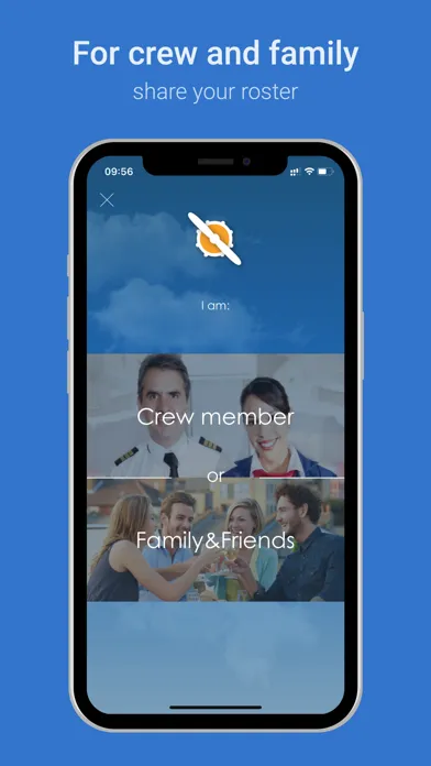 Tangkapan layar FollowMe - Share your roster