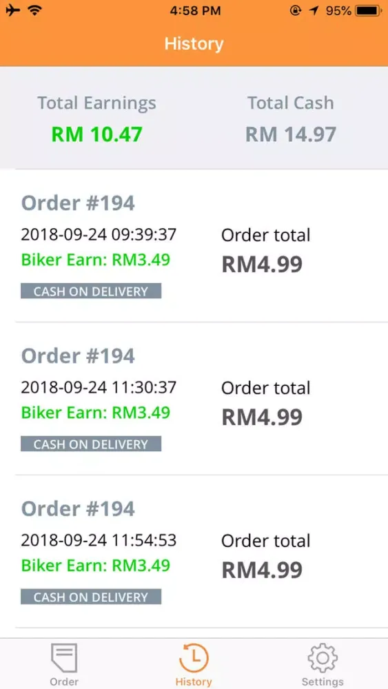 Folo Biker سکرین شاٹس