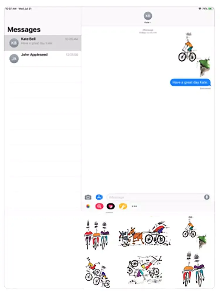iGIVEaSmile Trailhead Bike iPad  Screenshots