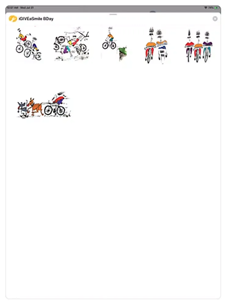 iGIVEaSmile Trailhead Bike iPad  Screenshots