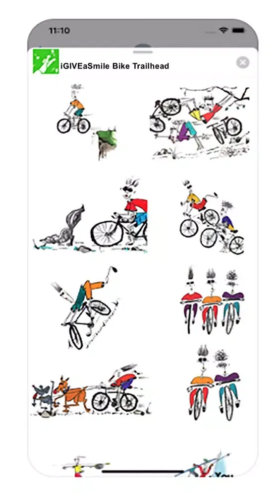 iGIVEaSmile Trailhead Bike Screenshots