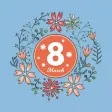 8th March Women's Day stickers