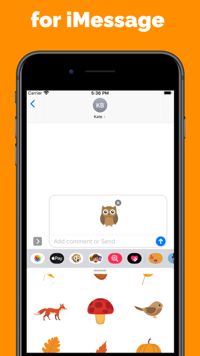 Autumn & Fall stickers & emoji Ekran Görüntüleri
