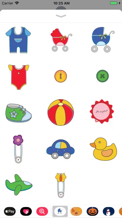 Baby Items - Stickers & emoji Screenshots