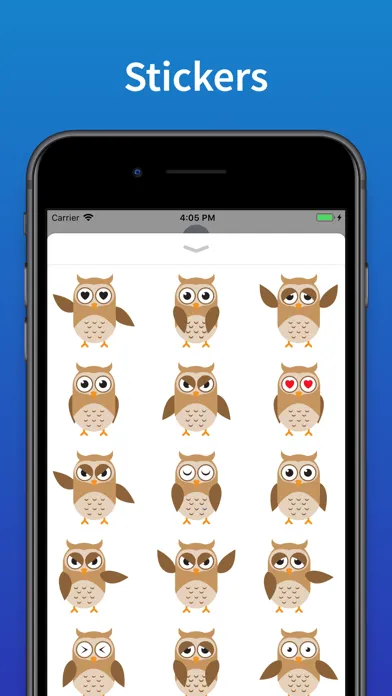 Owl Emoji & Stickers for text 스크린샷