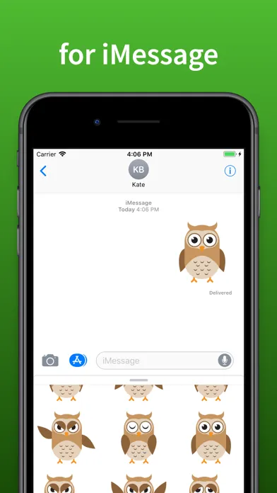 Owl Emoji & Stickers for text 스크린샷