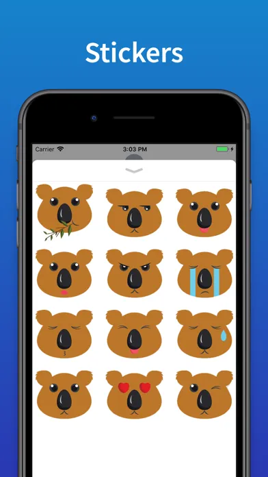صور Koala Emoji & Bear Stickers