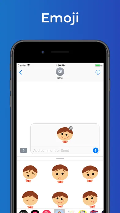 Boy & Man Stickers & emoji سکرین شاٹس