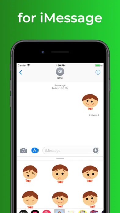 Boy & Man Stickers & emoji سکرین شاٹس