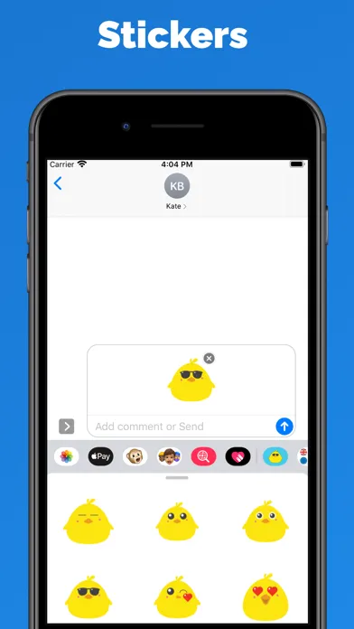 تصاویر Angry Chicken Stickers & emoji
