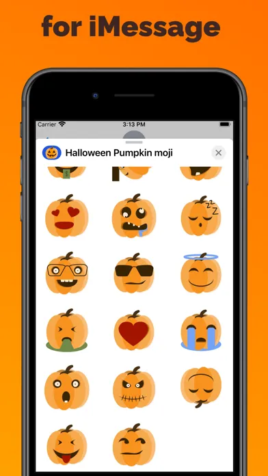 Captures d'écran de Halloween - Pumpkin stickers