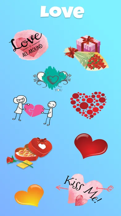 Top Text Stickers for iMessage سکرین شاٹس