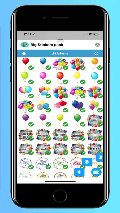 Top Text Stickers for iMessage سکرین شاٹس