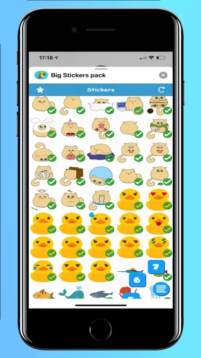 Top Text Stickers for iMessage سکرین شاٹس