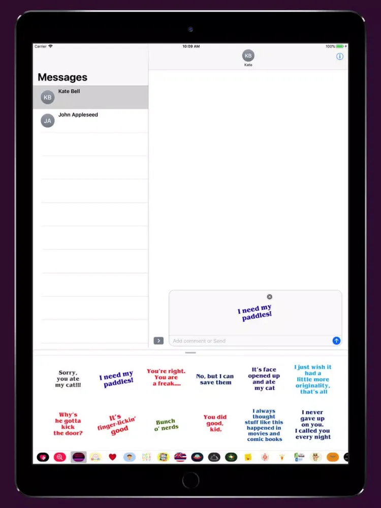 Stranger Quotes - From 80s iPad 应用截图