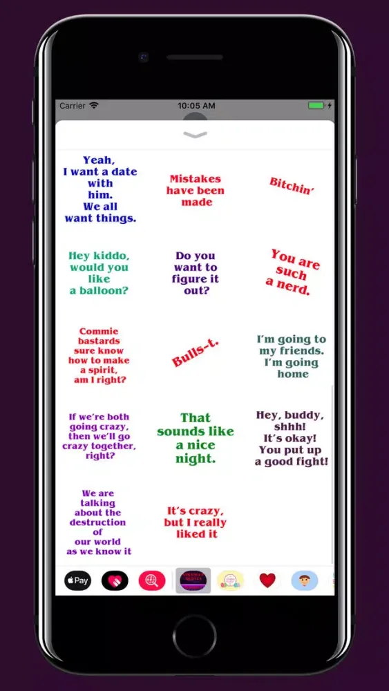 Stranger Quotes - From 80s应用截图