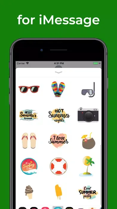 Captures d'écran de Summer is Coming - Stickers