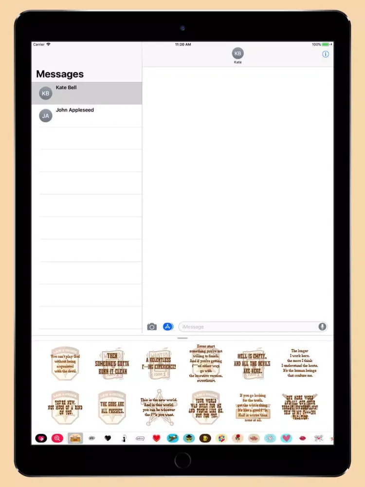 Wild West Quotes iPad  Ekran Görüntüleri