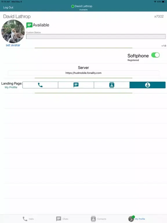 Capturas de tela do NetFortris HUD Mobile iPad 