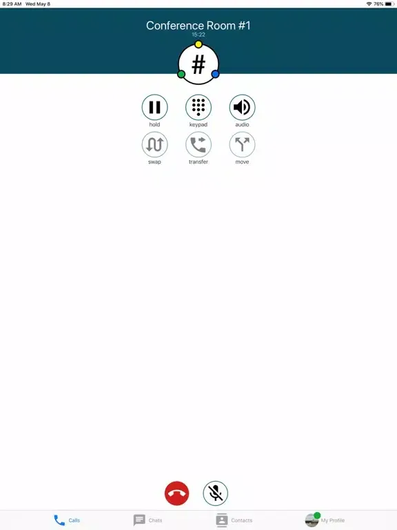 Capturas de tela do NetFortris HUD Mobile iPad 