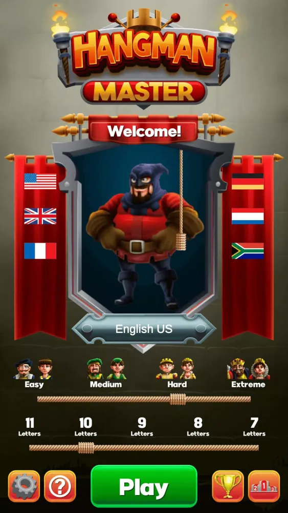 Capturas de pantalla de Hangman Master