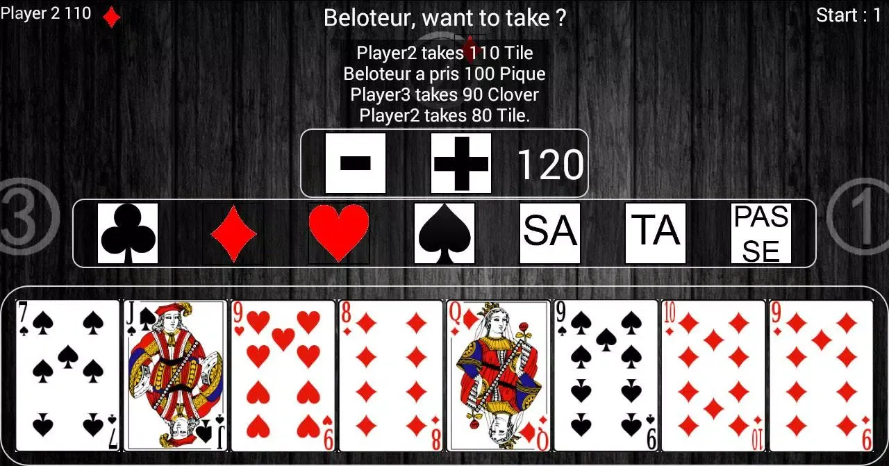 Screenshot di Belote & Coinche