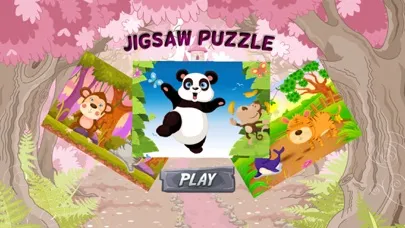 Animal Jigsaw Puzzle games Children's colorful应用截图