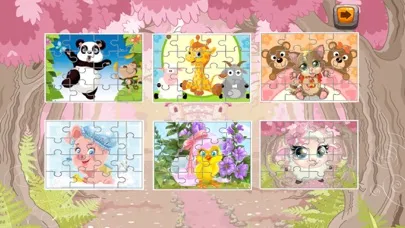 Animal Jigsaw Puzzle games Children's colorful应用截图