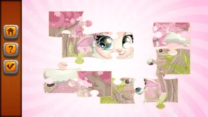 Animal Jigsaw Puzzle games Children's colorful应用截图