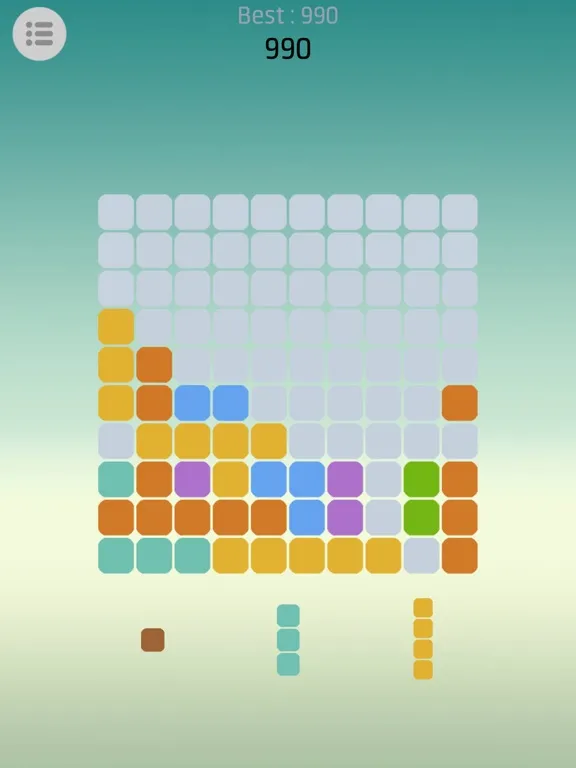 Captures d'écran de 10-10 block puzzle extreme educational games fun iPad 