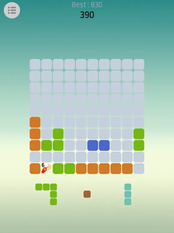 Captures d'écran de 10-10 block puzzle extreme educational games fun iPad 