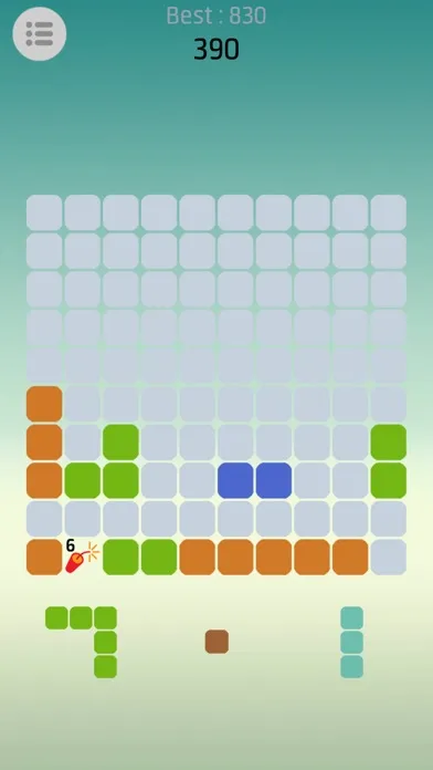 Captures d'écran de 10-10 block puzzle extreme educational games fun
