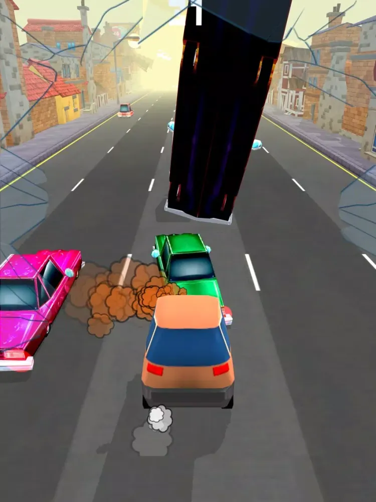 car gangstar racing smash road iPad 應用截圖