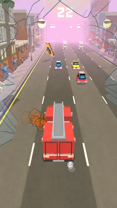 Zrzuty ekranu car racing extreme crash games for kids