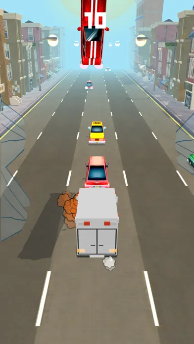 Zrzuty ekranu car racing extreme crash games for kids