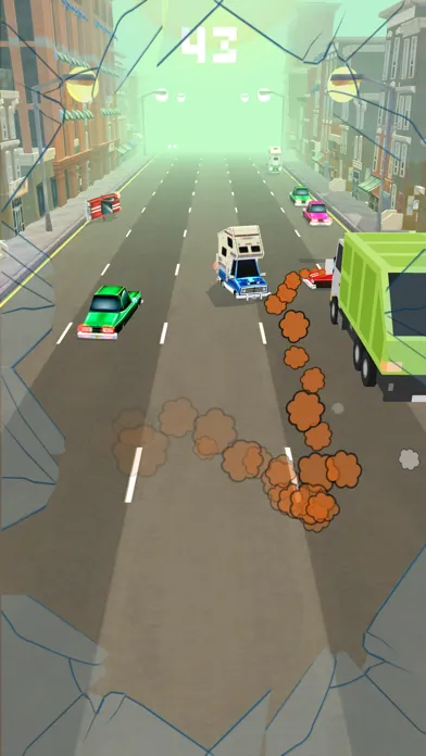 Zrzuty ekranu car racing extreme crash games for kids