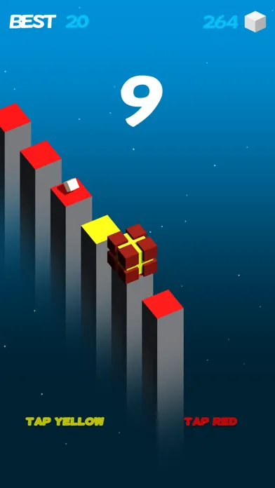 Zrzuty ekranu Color Cube Jump Fall Down Games