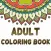 Coloring Book For Adults Pigment Pages Relaxation