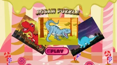 Dinosaur Jigsaw learning easy kids games for 4 yr Screenshots