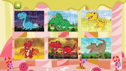 Dinosaur Jigsaw learning easy kids games for 4 yr Screenshots