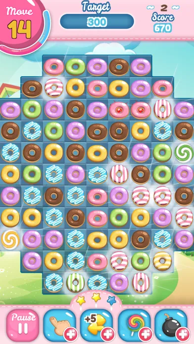 Donut Sweet Game Screenshots