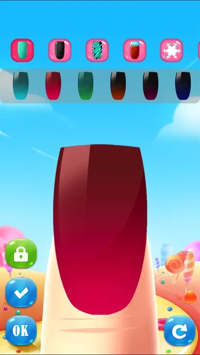 ภาพหน้าจอของ dress up nails salon beauty art spa game for girls