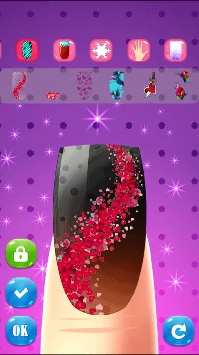 ภาพหน้าจอของ dress up nails salon beauty art spa game for girls