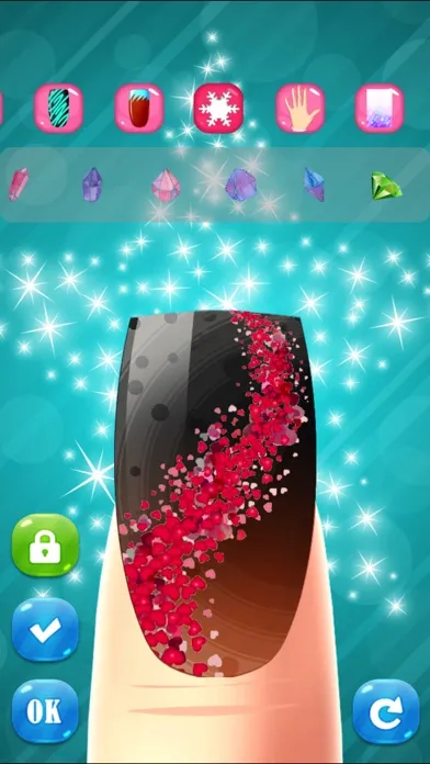 ภาพหน้าจอของ dress up nails salon beauty art spa game for girls