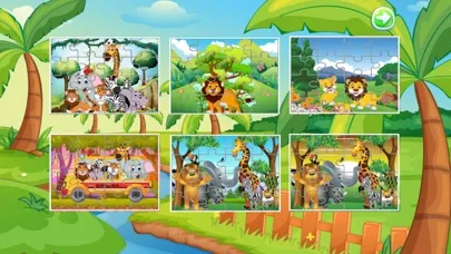 Tangkapan layar jigsaw animals love and hip hop game of the week